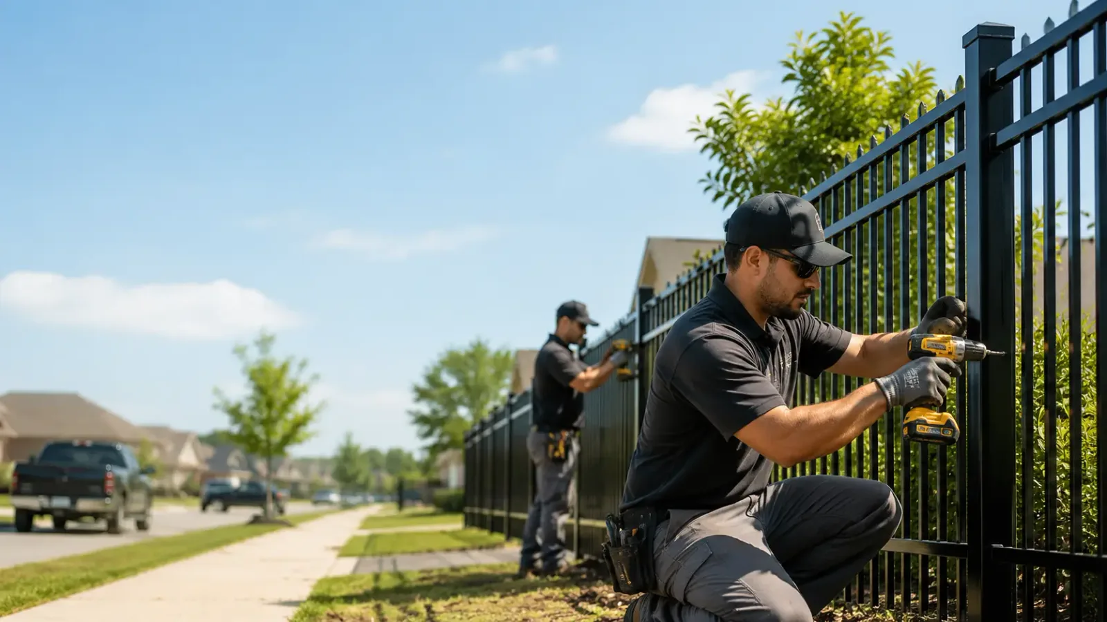 Metal Fence Installation in Milford, NE